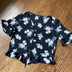 Express Floral Blouse